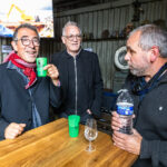 Entreprise Pascault à Descartes - inauguration de la nouvelle grue