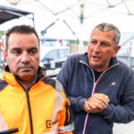 Entreprise Pascault à Descartes - inauguration de la nouvelle grue