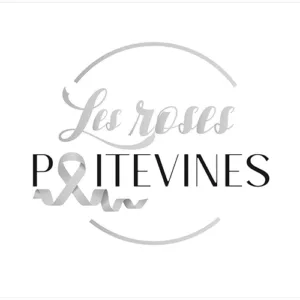 Logo de l’association Les Roses Poitevines, engagée dans la lutte contre le cancer du sein.