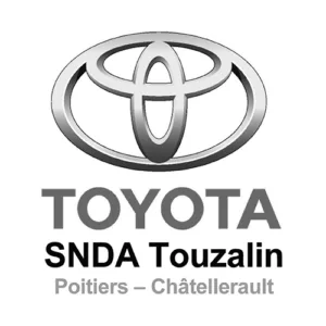 Logo concession SNDA Toyota Touzalin, concession automobile à Poitiers et Châtellerault.