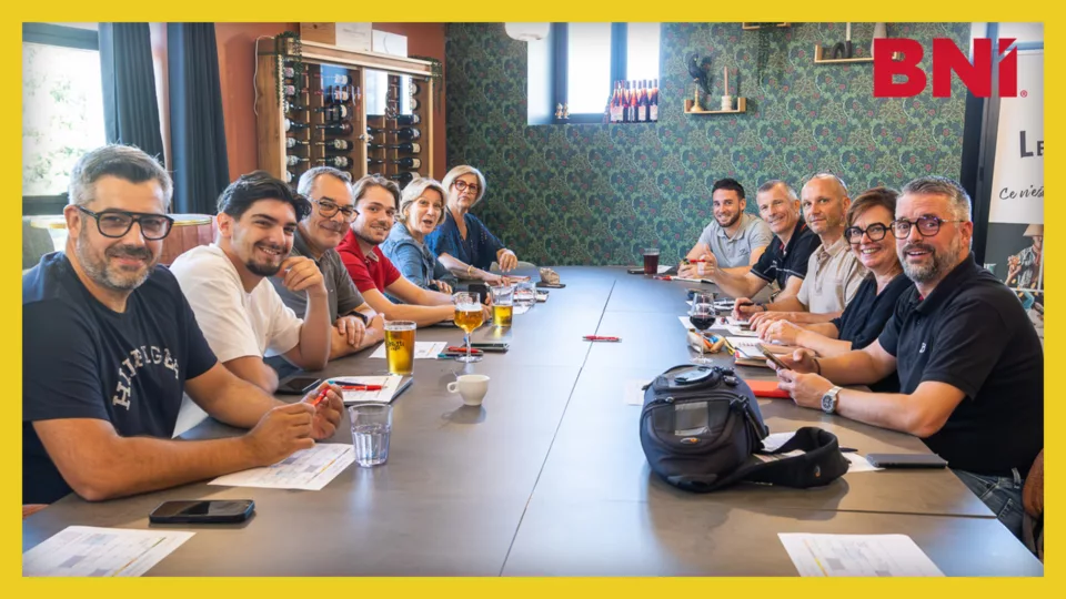 Réunion BNI préparation du nouveau mandat