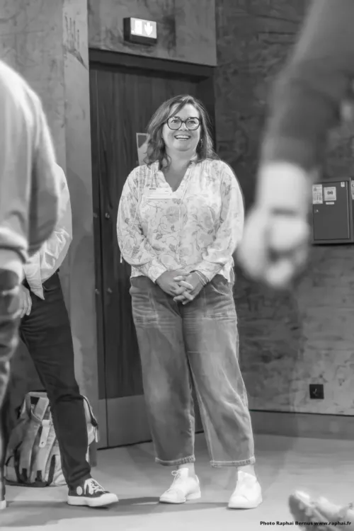 Membre du BNI Châtelleraudais pendant une réunion