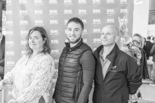 Membres du BNI Châtelleraudais pendant une réunion