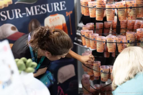 Stand Welcome Communication lors du salon CSE 2025 a l'arena du Futuroscope