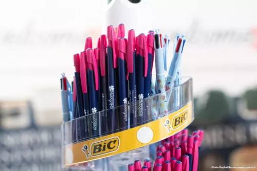 Stand Welcome Communication lors du salon CSE 2025 a l'arena du Futuroscope